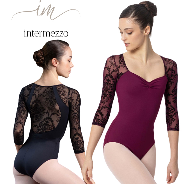 【 Intermezzo / インテルメッゾ 】<br>バレエ  レオタード  7分袖  