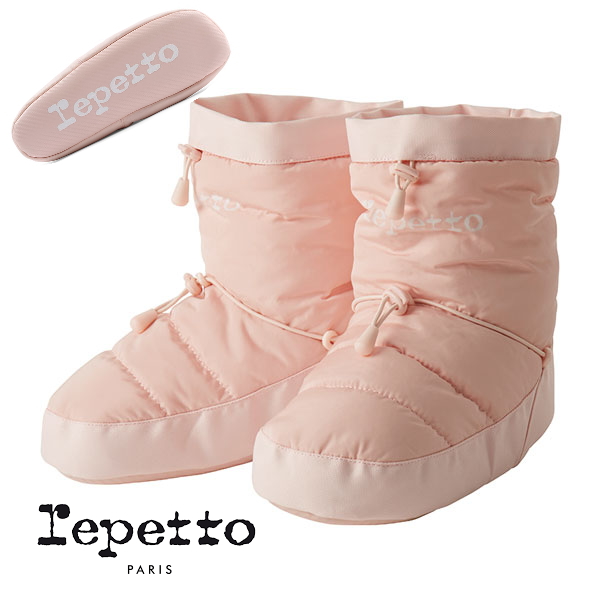 【Repetto / レペット】バレエ  楽屋用ブーツ  ピンク