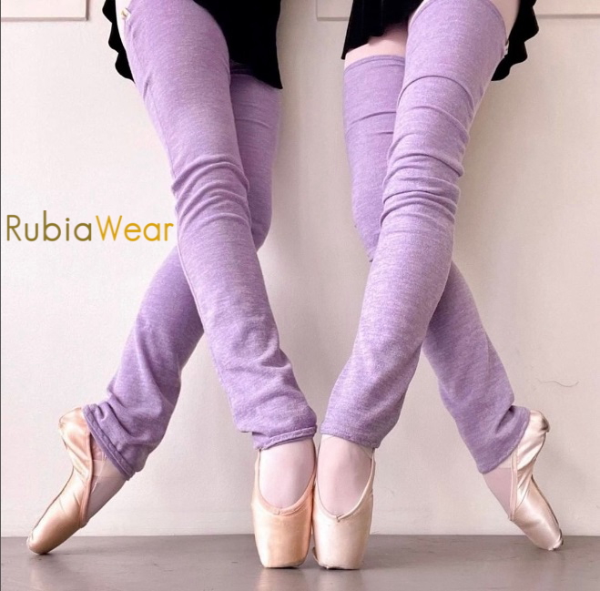 【 Rubia Wear/ルビアウェア 】<br>バレエ  レッグウォーマー  Wisteria  フルレッグ